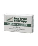 Buy Tea Tree Therapy Vegetable Base Soap 3.9 oz - Natural Acne & Skin Care | International Shipping Available - Buy Online on GoSupps.com