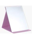 ZCOOOOOOOL SPIEGAL BAY Super HD Makeup Mirror - 8.27x5.9 Inch Foldable Handheld & Tabletop Multi-Angle Stand Pink - Ideal for International Shipping - Buy Online on GoSupps.com