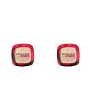 L'Or al Paris Infallible 24H Fresh Wear Foundation in a Powder Full-coverage Longwear Weightless Smooth Finish Water-proof and Transfer-proof 20 Ivory (Pack of 2) 020 - Ivory 9 g (Pack of 2) - Buy Online on GoSupps.com