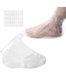 Bunhut 400PCS Disposable Paraffin Bath Foot Liners - Thermal Therabath Wax Treatment Booties for Pedicure - Plastic Socks for Foot Covers - Buy Online on GoSupps.com