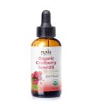Buy USDA Organic Cranberry Seed Oil - Cold Pressed Unrefined (1oz) | International Shipping - Buy Online on GoSupps.com