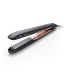 Panasonic nanoe Flat Iron - Healthy Shiny Hair Styling Iron with Ceramic Plates & Heat Technology - EH-HS99-K (Black/Rose Gold) - International Shipping Available - Buy Online on GoSupps.com
