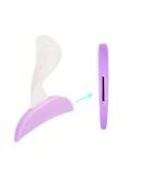 Lnimikiy Silicone Razor Template for Bikini Shaping | Private Trimmer for Women | Heart Triangle Design - Buy Online on GoSupps.com