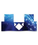 Rockadex Blue Sparkle Decal Sticker for Medtronic Insulin Pump - Quality Vinyl Decals - Buy Online on GoSupps.com