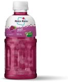 Mogu Mogu Grape Juice with 25% NATA De Coco Energy Booster Drink (Pack Of 24) Full Of Fruit Fibres Delicious And Nutritious Drink Tasty And Twisty Treat Gift Hamper Sold By Kidzbuzz - Buy Online on GoSupps.com