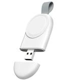 Portable Apple Watch Fast Charger for Series SE/8/7/6/5/4/3/2 - Travel Car Charger with Wireless Magnetic USB - Compatible with Apple Watch - Buy Online on GoSupps.com