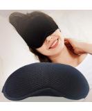 Adjustable Sleep Eye Mask for Men and Women - Travel Rest Aid and Blindfold Eyepatch - Buy Online on GoSupps.com