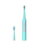 Kabinga Blue Electric Ultrasound Toothbrush - Automatic Battery-Operated 2 Brush Heads - International Shipping Available - Buy Online on GoSupps.com