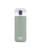Monbento Insulated Bottle MB Pop Natural 360ml - Leakproof, Hot/Cold 12 Hours - Small Water Bottle for Kids/Adults - BPA Free - Green - Buy Online on GoSupps.com