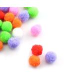 200PCS 1/2 Inch Multi-Color Pompoms for Arts & Crafts - Fuzzy Pom Poms Balls for Creative Decorations | NX Garden - Buy Online on GoSupps.com