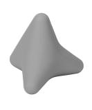 Silicone Massage Ball for Pain Relief | Trigger Point Presser & Hand Muscle Relaxer - Gray Fascia Ball Exercise Therapy - Buy Online on GoSupps.com