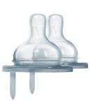 Pura Kiki Wide Neck Natural Vent Fast Flow Teat - Silicone 2-Part | Buy Internationally - Buy Online on GoSupps.com