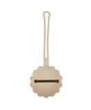 Nattou Silicone Pacifier Holder - BPA-Free Universal Case 18cm Beige - Safe & Practical International Shipping - Buy Online on GoSupps.com