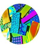 Dichroic on Clear Fusible Glass 90COE - 4 oz Assorted - Buy Online on GoSupps.com