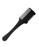 Ainkou Razor Comb Hair Thinner Comb Hair Trimmer Hair Styling Razor Comb Hair Cutter Razor Comb Cutting Scissors Double Sided Tool for Salon Home Hair Cutting Styling (Black) - Buy Online on GoSupps.com