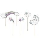 Schnooridoo Unicorn Cake Topper Set - Perfect Cake Decorating for Weddings and Birthdays | International Shipping - Buy Online on GoSupps.com
