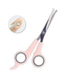 Pet Grooming Scissors Stainless Dog Grooming Scissors Sharp Cat Grooming Scissors with Safe Round Tips Professional Grooming Tool for Your Pet (Pink) Pink Scissors - Buy Online on GoSupps.com