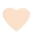 Silicone D collet Pad - Anti-Wrinkle & Lifting Transparent Self-Adhesive Chest Pad | Washable & Reusable (Heart Shape) - International Shipping Available - Buy Online on GoSupps.com