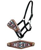 Showman Navajo Diamond Print Bronc Halter - New Horse Tack for Western Riding - Buy Online on GoSupps.com