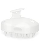 FREATECCH CHRECK Massage Brush - Wet & Dry Shampoo Hair Brush for Peeling Head Massage Silicone Ridge Care Stimulates Hair Growth Dandruff-Free Classic White - Buy Online on GoSupps.com