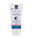 Olita Mineral Sunscreen SPF 50 Lotion for Kids - Unscented - 3 oz - Broad Spectrum  Chemical Free  All-Natural  Reef Safe  Organic  Zinc Sunblock  Water-Resistant - Buy Online on GoSupps.com