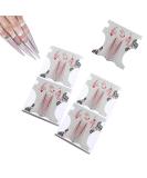 VNC 200Pcs Silver Nail Form Stickers for Stiletto Nail Tips - Manicure Extension Tool - Buy Online on GoSupps.com