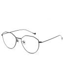 Cyxus Blue Light Filter Glasses for Women | Geometry Fashion Lightweight Unique Eyewear (8009-Black) - Buy Online on GoSupps.com