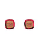 L'Or al Paris Infallible 24H Fresh Wear Foundation in a Powder Full-coverage Longwear Weightless Smooth Finish Water-proof and Transfer-proof 330 Hazelnut (Pack of 2) 330 - Hazelnut 9 g (Pack of 2) - Buy Online on GoSupps.com