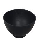 ForPro Black Silicone Mixing Bowl 8 oz - Flexible, Odorless Bowl for Facials, Massage, Body & More - Buy Online on GoSupps.com
