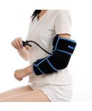 SIMPLYJNJ Elbow Ice Pack Wrap for Pain Relief & Swelling - Includes Compression Sleeve & 2 Gel Packs for Tennis Elbow, Golfer's Elbow, Tendonitis & More - Buy Online on GoSupps.com