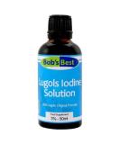 Lugols Iodine Solution - 3% - 50ml - Essential Earth Element & Antiseptic - Buy Online on GoSupps.com