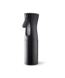 Uervoton 160ml Continuous Ultra Fine Spray Bottle - Black | Professional Hairdresser Water Spray for Salon Use - Buy Online on GoSupps.com