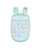 Airfish Rabbit Bite Rings for Babies | BPA-Free Silicone Teething Toy | Remote Control Baby Bite Ring | 3-12 Months Teething Accessories (Green) - Buy Online on GoSupps.com