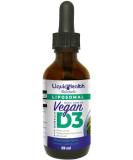 Liquid Health Naturals Liposomal Vegan Vitamin D3 | 59ml - Immune Support & Enhanced Absorption - Buy Online on GoSupps.com