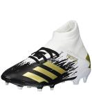 adidas 20.3 FG Soccer Shoe 5.5 Little Kid - White/Gold/Black - Buy Online on GoSupps.com
