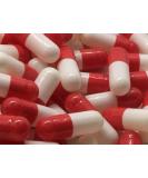 100 Size 00 Red - White Empty Gelatin Capsules Gelatine Hard Pill Cases Self Fill - Buy Online on GoSupps.com