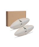 Mivofun Cuttlebone with Holder for Birds - 4-5 Inch Natural Cuttlefish Bone - Pack of 2 | Ideal for Parakeets, Canaries, Cockatiels, Parrots, Snails, Turtles & More - Buy Online on GoSupps.com