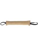 Dingo Gear Jute Bite Sausage 60x8 cm - IGP IPO Dog Training Toy with 2 Holders | International Shipping - Buy Online on GoSupps.com