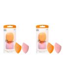 Real Techniques Miracle Complexion Sponge & Miracle Powder Sponge Duo Pack for Foundation & Powders (Pack of 2) Set of 2 (Pack of 2) - Buy Online on GoSupps.com