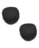 Adjustable Eye Patch Set for Lazy Amblyopia - Black - 2 Pcs Elastic Strabismus Eye Patches for Adults and Kids - Homiest - Buy Online on GoSupps.com