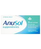 Anusol Suppositories 12 Pack - Fast Relief for Hemorrhoids - Buy Online on GoSupps.com