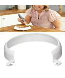 Plate Food Guard Clip-On for Parkinson's Patients - Spill Prevention Dining Aid for Disabled, Elderly & Stroke Individuals - Buy Online on GoSupps.com