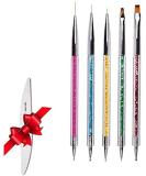 Nail Art Brush Set | Professional Manicure & Liner Brushes for Perfect Nail Art | International Shipping Available - Buy Online on GoSupps.com