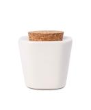 Porcelain Dappen Dish with Wooden Cap - Nail Art Acrylic Liquid Powder Holder - Buy Online on GoSupps.com