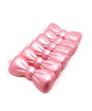 Hair Bow Clips for Pets - 6 pcs Dark Pink Mother of Pearl Dog Hair Accessories - Buy Online on GoSupps.com