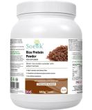 Soetik Rice Protein Powder (Chocolate Flavour) 500g - Plant-Based Protein Supplement - Buy Online on GoSupps.com