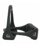 Compositi AMKA Soft Reflex Plastic Stirrup - Black Wide Non-Slip with Flexible Tread for Superior Performance | International Shipping Available - Buy Online on GoSupps.com