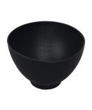 ForPro Black Silicone Mixing Bowl - 14 oz - Flexible, Odorless Bowl for Facials, Massage, and Body Products - Buy Online on GoSupps.com