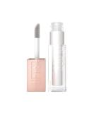 Maybelline Lifter Gloss, Hydrating Lip Gloss with Hyaluronic Acid, High Shine for Fuller Looking Lips, XL Wand, Pearl, Silver Pearl Clear, 0.18 Ounce - Buy Online on GoSupps.com