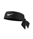 Nike Unisex Adult Dri-FIT Head Tie 4.0 - One Size Black/White | International Shipping Available - Buy Online on GoSupps.com